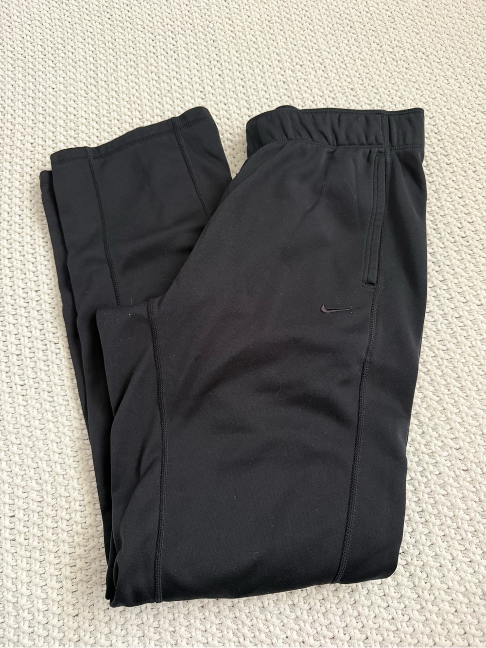 Nike Men’s Therma-Fit Training Pants Sweatpants Black Size Medium